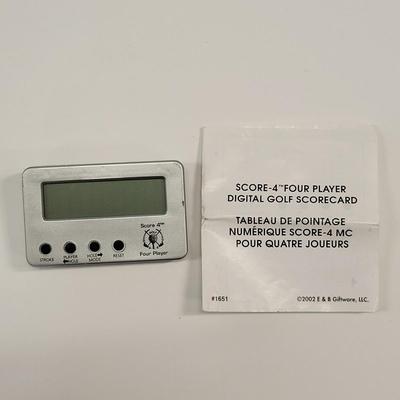 LOT 88: Variety of Golf Themed Items Including VHS Tapes, Posters and More