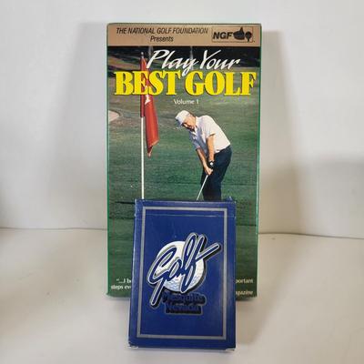 LOT 94: Various Golf Themed Items Including Mugs, Desk Novelties and More