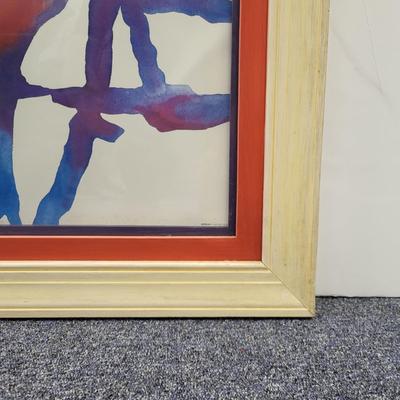 LOT 99: Framed Water Color Artwork by Sharon Towle