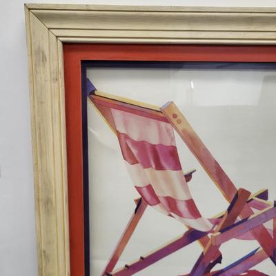LOT 99: Framed Water Color Artwork by Sharon Towle