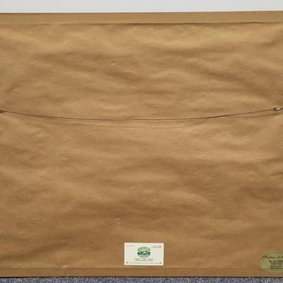 LOT 100: Framed Artwork of The 16th Hole of The Players Stadium Course at TPC Sawgrass in Ponte Vedra, Florida.
