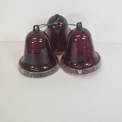 LOT 102: Christmas Decor; Lefton China, Mikasa Dish, Bells of Noel Carolites & More