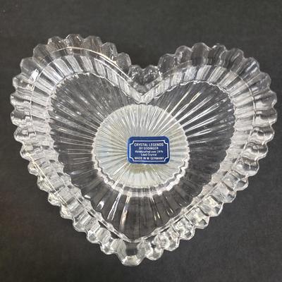 LOT 103: Collection of Crystal Desktop and Mantel Clocks; Waterford, Killarney, and Others