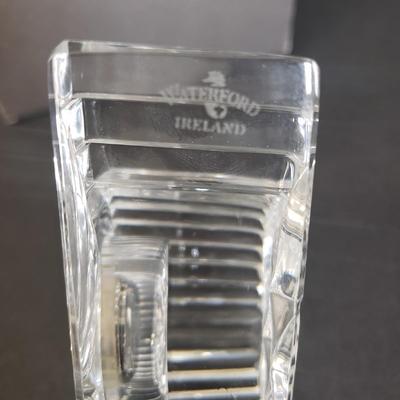 LOT 103: Collection of Crystal Desktop and Mantel Clocks; Waterford, Killarney, and Others