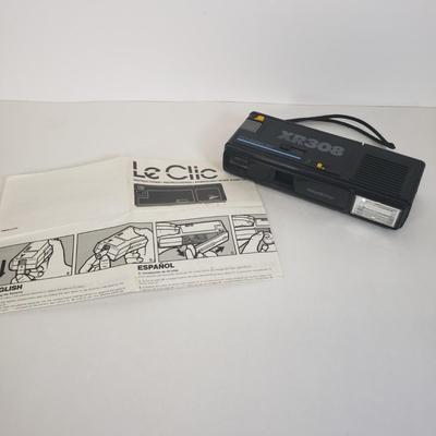 LOT 104: Vintage 110 Film Camera, Flash, Camcorder Light, Digital Camera Charger