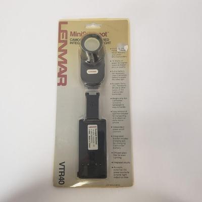 LOT 104: Vintage 110 Film Camera, Flash, Camcorder Light, Digital Camera Charger