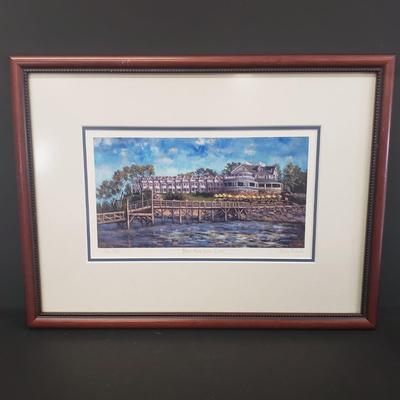 LOT 106: Maine Collection; Signed Art, Bar Harbor Inn, Lighthouses & More