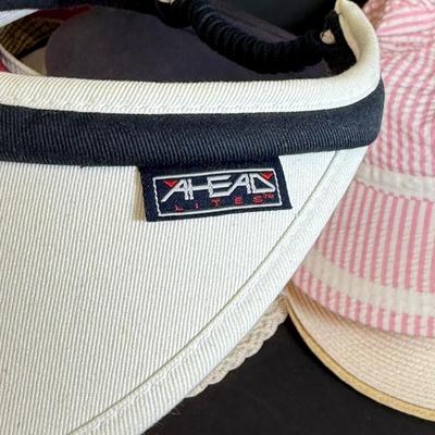 LOT 111: Collection of Visors & Sun Hats