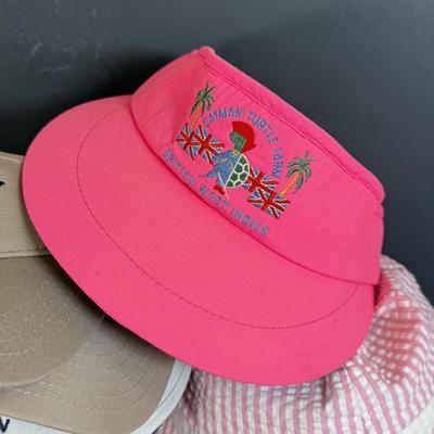 LOT 111: Collection of Visors & Sun Hats