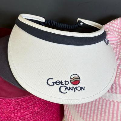 LOT 111: Collection of Visors & Sun Hats