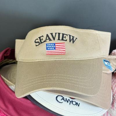 LOT 111: Collection of Visors & Sun Hats