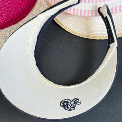 LOT 111: Collection of Visors & Sun Hats