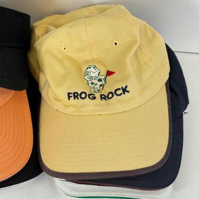 LOT 115: Variety of Golf Hats & Visors