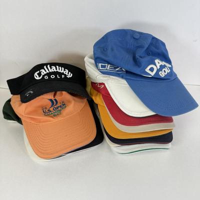 LOT 115: Variety of Golf Hats & Visors
