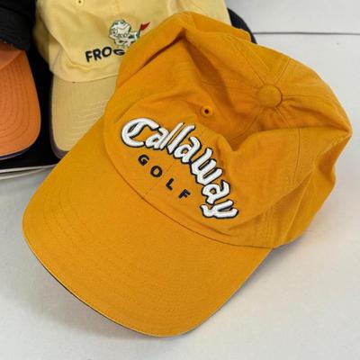 LOT 115: Variety of Golf Hats & Visors