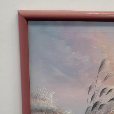 LOT 121: Framed Oil Painting Artwork by Philip Sandee