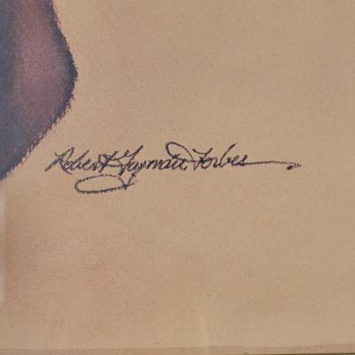 LOT 122: Four Framed Posters Including Albert Einstein, Les Miserables and More