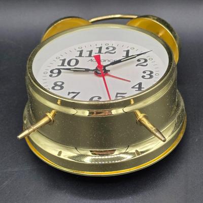 LOT 131: Collection Of Vintage Clocks, Various Styles Includes A Montrux Anniversary Clock & More