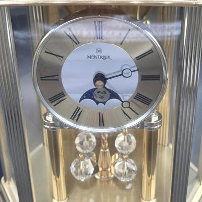 LOT 131: Collection Of Vintage Clocks, Various Styles Includes A Montrux Anniversary Clock & More