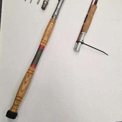 LOT 132: Vintage Fishing Rods, Featuring A Horroks-Ibbotson Hi-Utica Line Rod