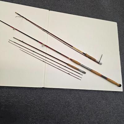 LOT 132: Vintage Fishing Rods, Featuring A Horroks-Ibbotson Hi-Utica Line Rod