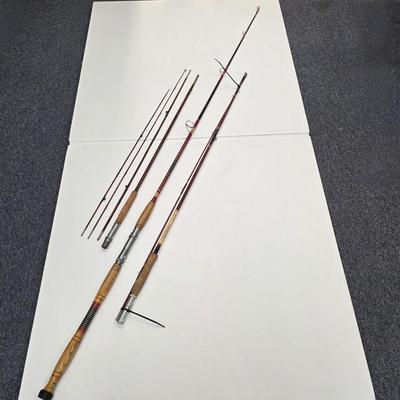 LOT 132: Vintage Fishing Rods, Featuring A Horroks-Ibbotson Hi-Utica Line Rod