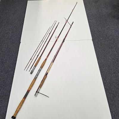 LOT 132: Vintage Fishing Rods, Featuring A Horroks-Ibbotson Hi-Utica Line Rod