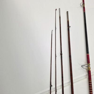 LOT 132: Vintage Fishing Rods, Featuring A Horroks-Ibbotson Hi-Utica Line Rod