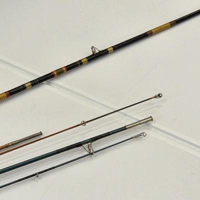LOT 133: Vintage Fishing Rod Collection, Includes A J.C. Higgins Bamboo Rod