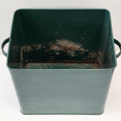 LOT 137: Vintage Gardening Tin & Decorative Milk Can Design, Barnyard Themed Popcorn Tin