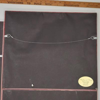 LOT 153: Three Framed Artworks of Ketchikan, Alaska by M. Skafer