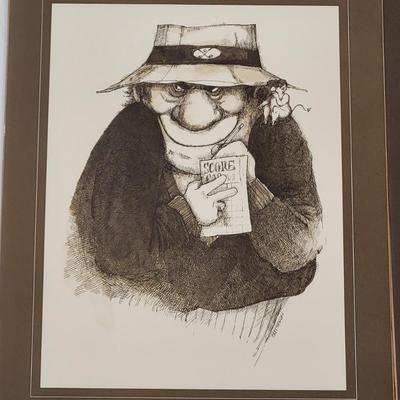 LOT 154: Variety of Golf Themed Artworks by Gary Paterson