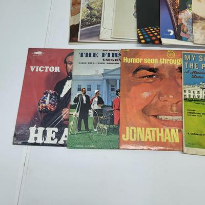 LOT 157: Assortment of Vintage Vinyl Records