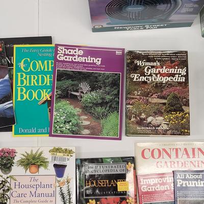LOT 159: Gardening Lot Including Tools, Books and More
