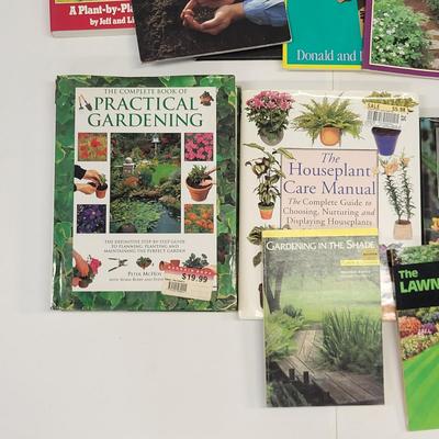 LOT 159: Gardening Lot Including Tools, Books and More