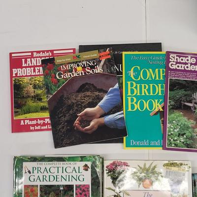 LOT 159: Gardening Lot Including Tools, Books and More