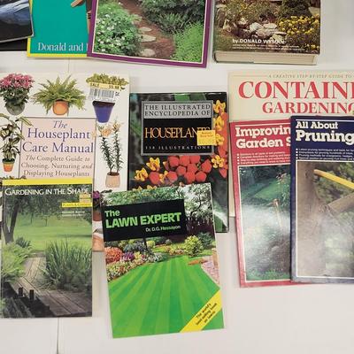 LOT 159: Gardening Lot Including Tools, Books and More