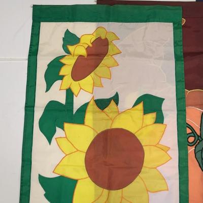LOT 160: Assortment of Flags Including Mickey Mouse and More