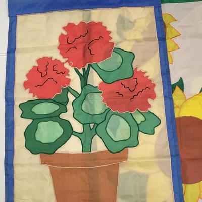 LOT 160: Assortment of Flags Including Mickey Mouse and More