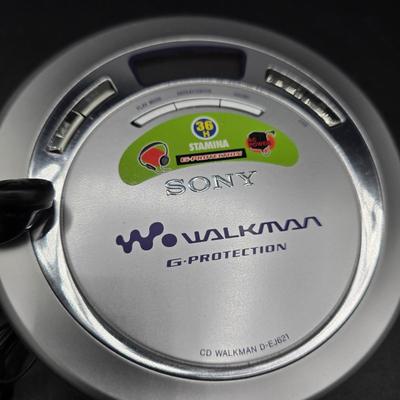 LOT 162: Vintage Portable Audio/Video Items, Includes Sony CD Walkman W/Case, & More