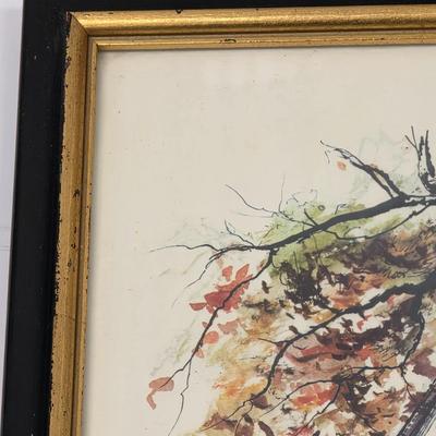LOT 163: Vintage Framed Landscape Prints, Includes Colonial Williamsburg Scene By Artist John Haymson, The Old Market , Fayetville NC By...