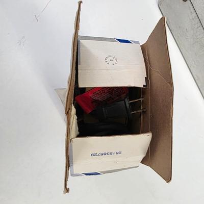 LOT 165: Vintage Dremel Variable Speed Rotary Tool W/Metal Tackle Box Containing Fishing Lures/Accessories