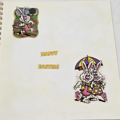LOT 167: Halloween Collection, Contains Vintage Cling Stickers, Ghosts, Pumpkins & More