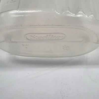 LOT 170: Large Lot of Kitchen Storage Containers, Includes Sterilite & Zip Lock, Pottery Bowl Made in France, Gemco Glass Apple...