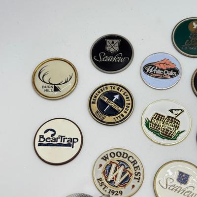 LOT 171: Magnetic Golf Ball Markers & Hat Clips