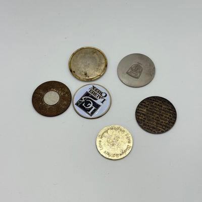 LOT 171: Magnetic Golf Ball Markers & Hat Clips