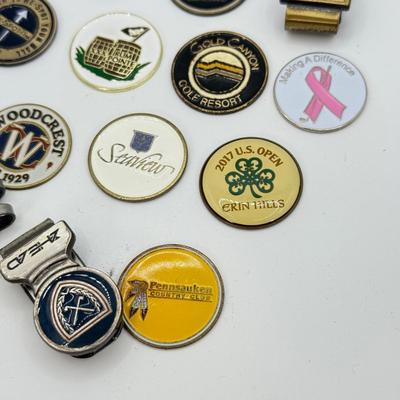 LOT 171: Magnetic Golf Ball Markers & Hat Clips