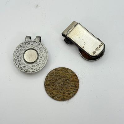 LOT 171: Magnetic Golf Ball Markers & Hat Clips