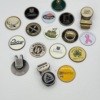 LOT 171: Magnetic Golf Ball Markers & Hat Clips