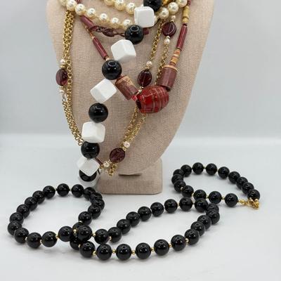 LOT 173: Beaded Necklace Collection
